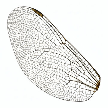 Insect wing with detailed network pattern.