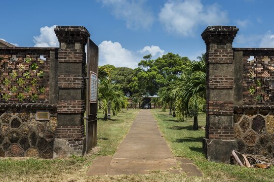 Former political imprisonment on Devils island, Iles du Salut, French Guiana