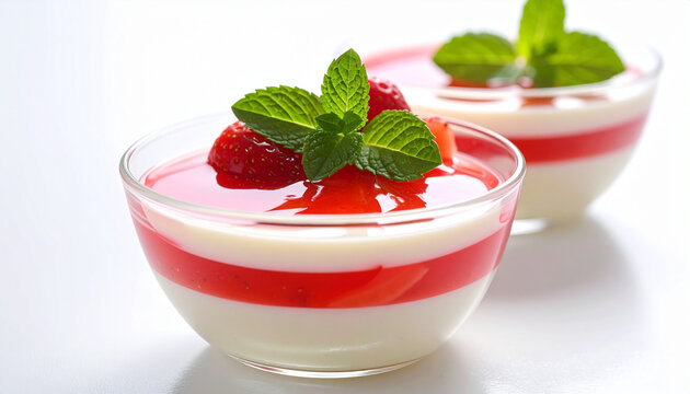 Sweet Creamy Strawberry Layered Dessert