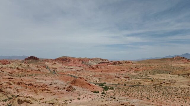 Panorama in Valley of Fire State Park, Nevada