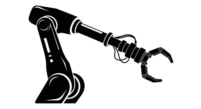 Robotic Arm, Industrial Automation, Manufacturing Technology, Precision Engineering
