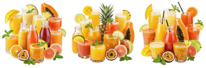 Blended fruit pulp fluid processing specimen showcasing structural culinary parameters, organic material components, substance density, and moisture level metrics within food science database file © Zakir