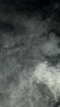 White smoke. Filmed on a high-speed camera at 1000 fps. High quality FullHD footage