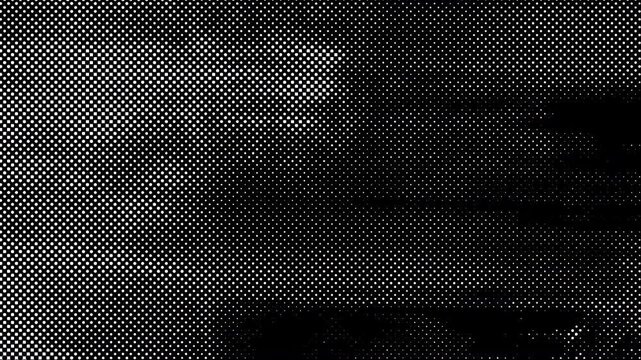 Halftone Noise Grunge Overlay Video Background