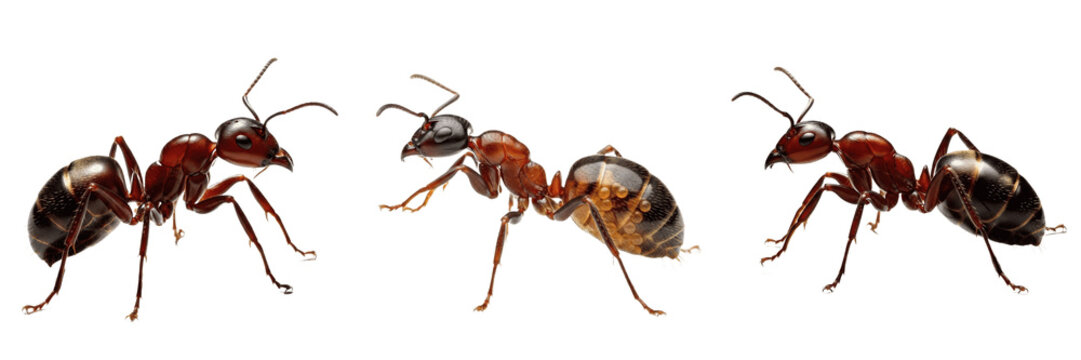 Queen ant studio lighting, Lasius niger, Formicidae family, black garden ant dealate soft box key light diffusion effect, fill flash balance, mirror chitin surface reflection glare highlight