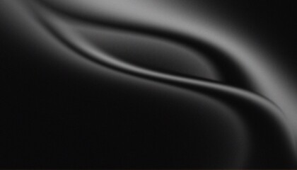 Fototapeta premium Monochrome abstract metallic dark background with noise.
