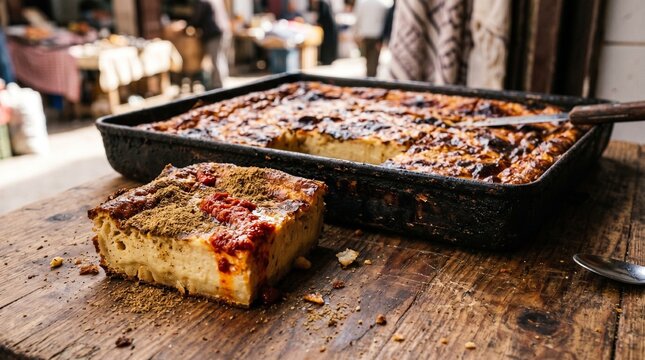 Authentic Algerian Garantika Street Food with Cumin
