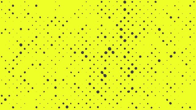 yellow halftone background