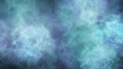 Light purple, teal and white smoke with soft glowing clouds. Dreamy and airy abstract background ideal for beauty, meditation, feminine design, and modern minimalist projects © Taya