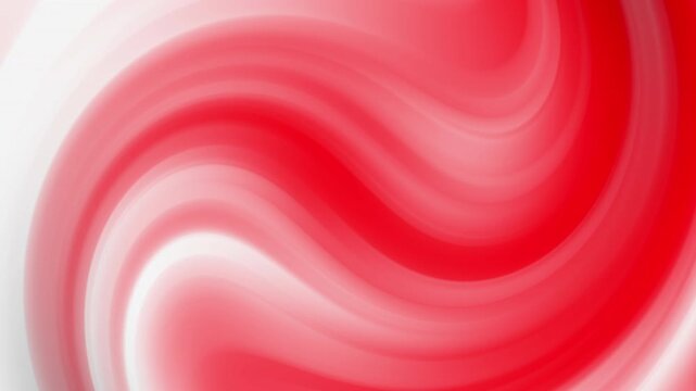 Smooth swirls blend red and white hues. Soft curves evoke calm, flowing motion. Ideal for backgrounds, modern designs, or abstract art. Suitable for websites, presentations, or branding
