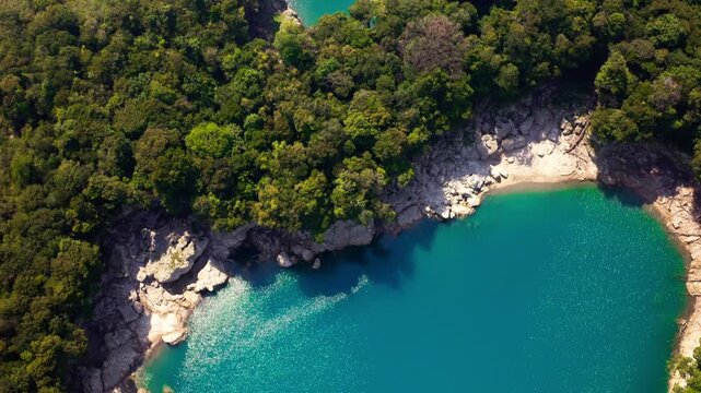 Cenotes de Laguna Brava, Laguna Brava, Verano, dron, Turismo, naturaleza, Paisaje, Nent&oacute;n, Huehuetenango, Guatemala
