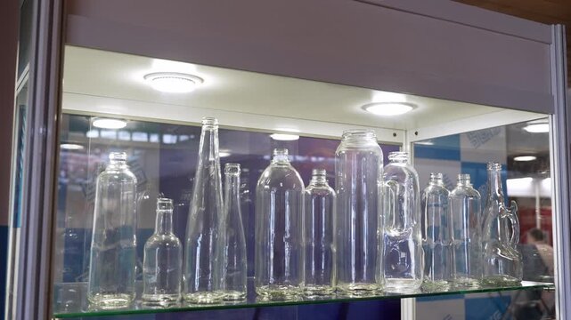Glass packaging exhibition. Glass Bottle Development and Manufacturing