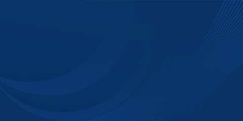 Obraz premium Abstract blue curves and lines in digital artwork. Suitable for backgrounds, web design, print media, and modern artistic concepts.