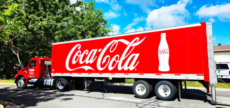 Coca Cola Delivery Truck, VA, USA