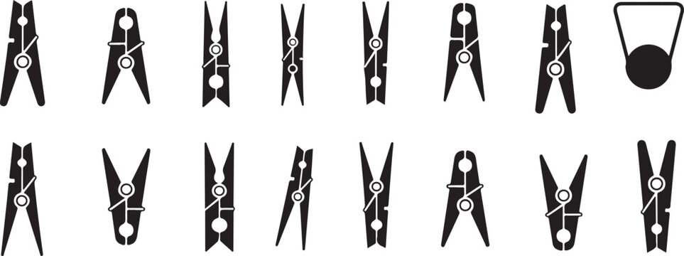 Clip and peg icon comparison