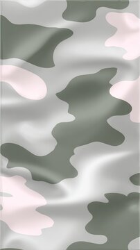 Abstract macro flowing paint fluid acrylic low saturation morandi dusty pink sage green pale beige smooth blend calm soothing liquid silk gradient meditative peaceful phone wallpaper 4K sharp focus