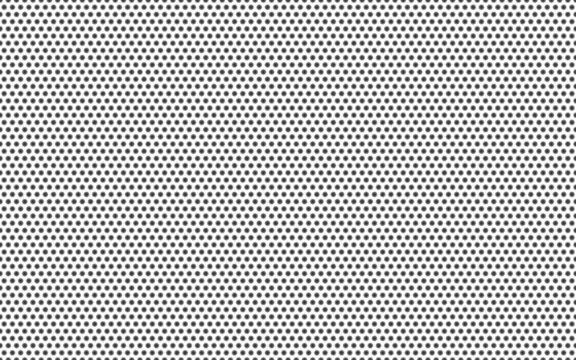 Black halftone dot pattern seamless background vector abstract round circle grid texture template