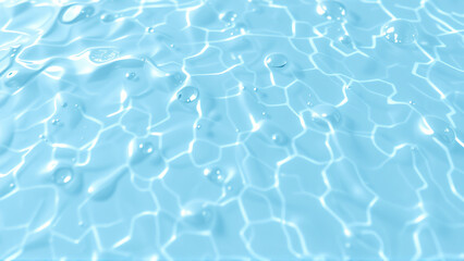 Fototapeta premium Water caustic glass texture with clean abstract reflections