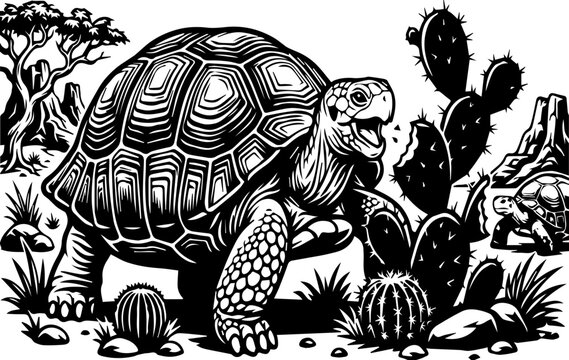 turtle vector illustration