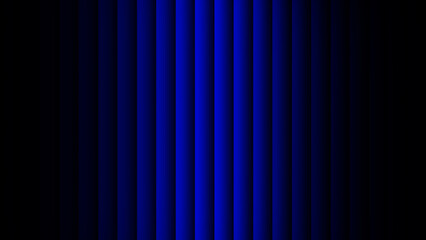 A dark background with vertical blue striped patterns, creating a visually striking and modern abstract design ideal for graphic backgrounds © Midang