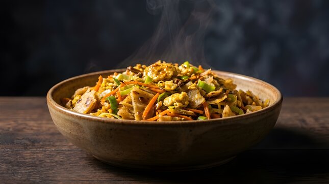 Authentic Sri Lankan Kottu Roti Street Food