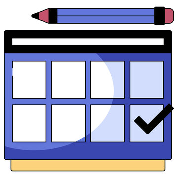 Class Schedule Sticker