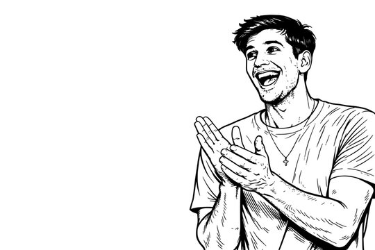 Happy Clapper Man