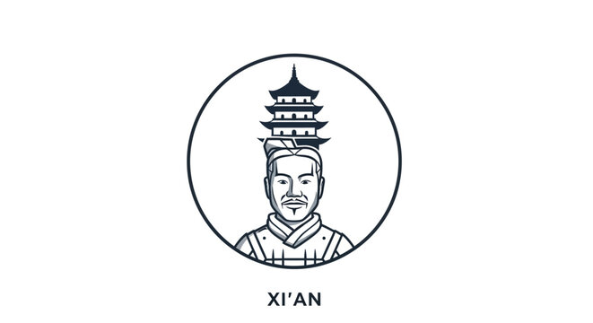 Historical Illustration Of Ancient Chinese Emperor Xian.