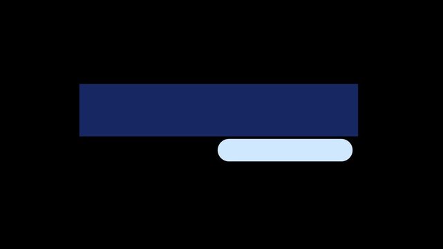 simple lower third for editing video, or event, and organizer, ceremonial, smooth motion graphic, 4k
