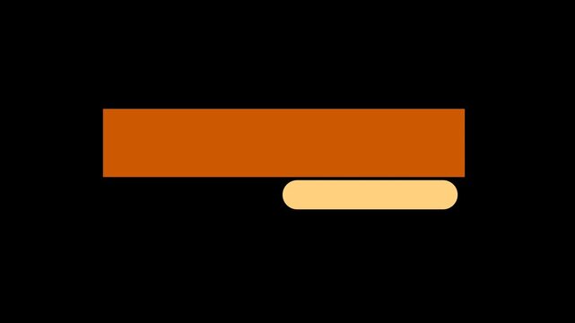 simple lower third for editing video, or event, and organizer, ceremonial, smooth motion graphic, 4k