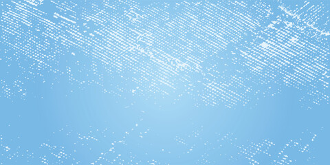 Winter blue background with a hockey scratched ice texture.Vector © ARSYAD ALIN 