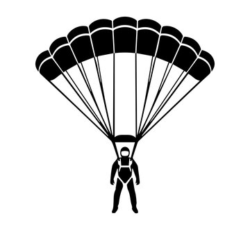 extremes freefall skydiving action through clouds in the air