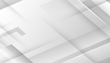 Obraz premium Abstract Grey Minimal Geometric Layers Background Soft Clean Modern Design