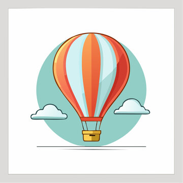 Hot Air Balloon Illustration