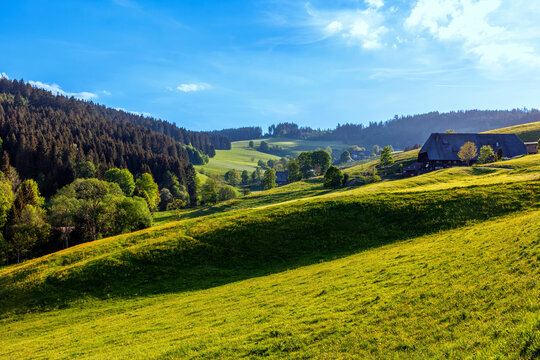 Typical farmhouse near Titisee in the Black Forest