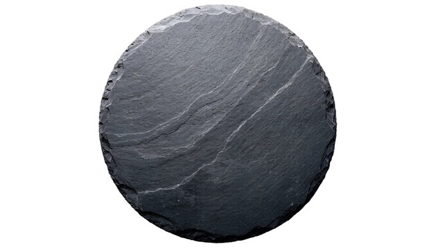 High-Resolution Detailed Gibbous Moon Sphere with Visible Craters Isolated
