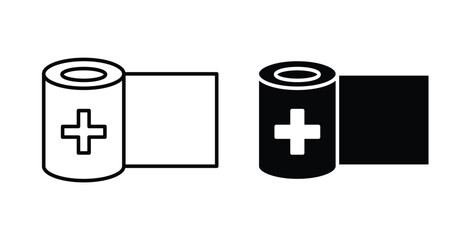 Sterile gauze icon © Dawid