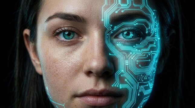 A study of a woman's dual personality through neural networks and digital intelligence.