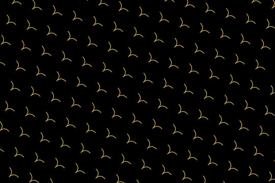 Sunset nautical dusk decorative backdrop with rhombus border grid accents pattern and perforated stub edge mask