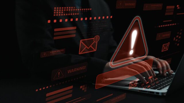 Password security breach warning with red asterisk box, cybersecurity alert, lock icons, and critical vulnerability signals in digital system access Marrow