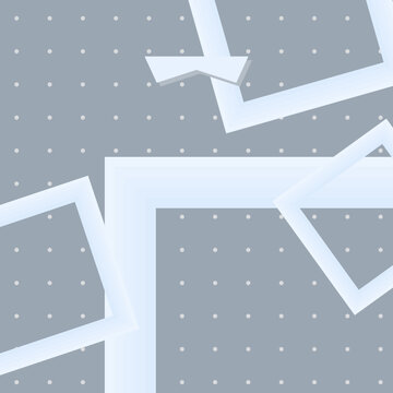 LETTER U character shape artwork isolated with polygon hex allover texture pattern accents