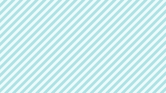 水色の斜めストライプ柄のパターンの背景