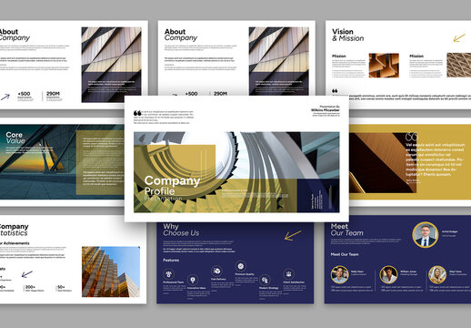 Company Profile Presentation Template