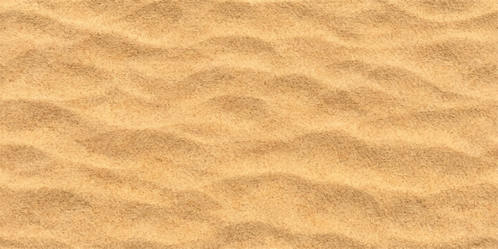 Sand dune ripples texture background with natural sandy waves and desert beach pattern in warm brown and gold tones