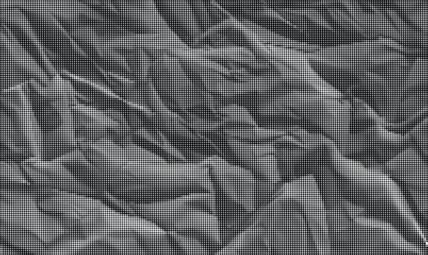 A wrinkled gray fabric texture fills the frame with no transparent background distractions.