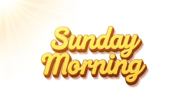 Peaceful Sunday Morning
