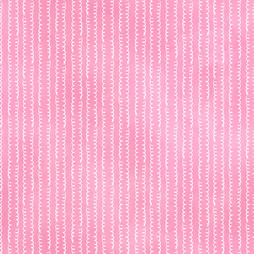 Pink wave watercolor seamless pattern