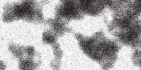 Fototapeta premium Dark aggressive halftone smoke pattern for alternative rock music festival background illustration