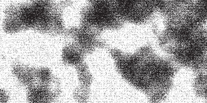 Dark aggressive halftone smoke pattern for alternative rock music festival background illustration
