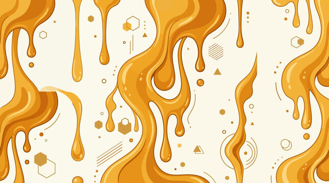 honey background pattern honey liquid